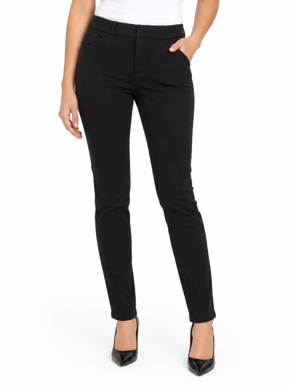Banana Republic Black Skinny Ponte Pants